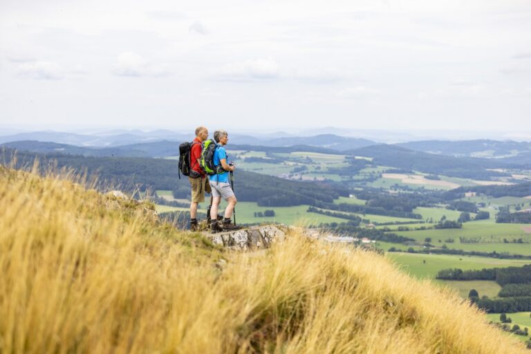 Wandern im gesunden Gersfelder Klima