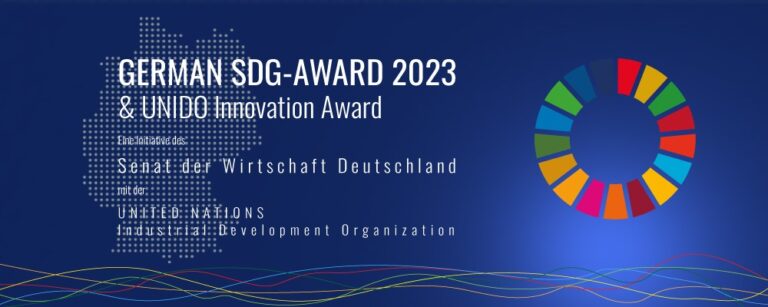 Letzte Chance zur Bewerbung für den German SDG-Award 2023 & UNIDO Innovation Award bis zum 2. Oktober