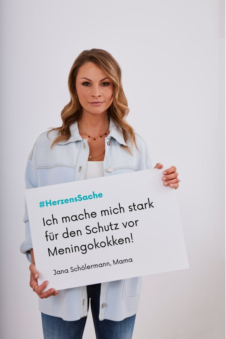 Welt-Meningitis-Tag 2023: Jana Schölermann ist neue Botschafterin der Aufklärungskampagne „Meningitis bewegt.“