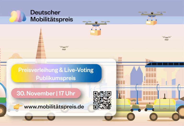 Deutscher Mobilitätspreis 2023: Nominierungen und Visionen
