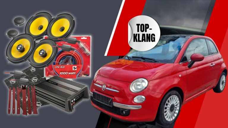 Fiat 500: Klangmeister der Straße mit Top-Sound der Oberklasse