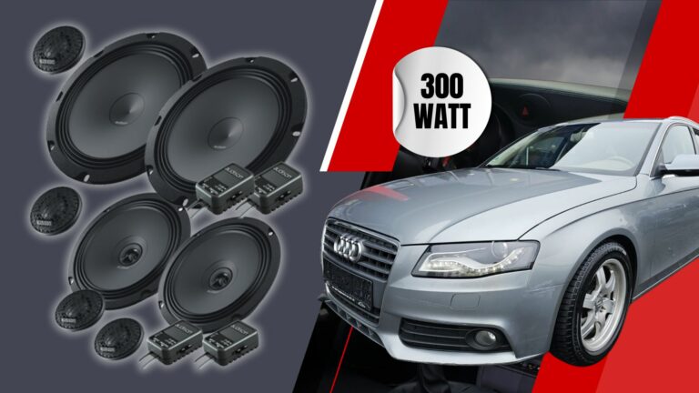 Premium Sound im Audi A4 B8 – auto-lautsprecher.eu