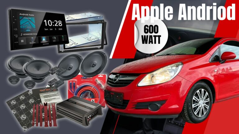 Opel Corsa D: Perfekte Klangharmonie durch Apple & Android Power