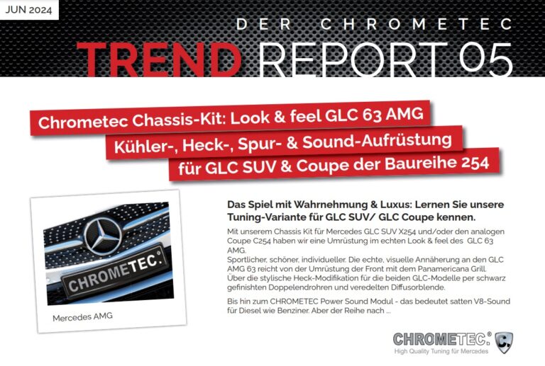 Chrometec setzt neue Maßstäbe im Mercedes-Tuning: Exklusives GLC 254 Kit