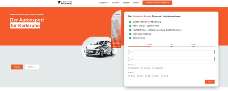 Karlsruhe: Ihre erste Wahl für den Autoexport – Effizient, fair und kundenorientiert