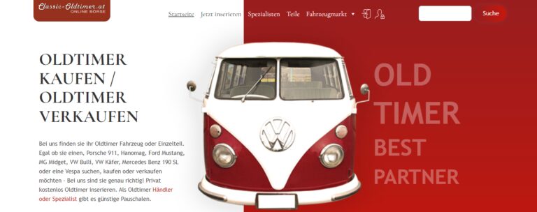 Classic-oldtimer.at: Umfangreiche Oldtimer Angebote und erstklassige Services